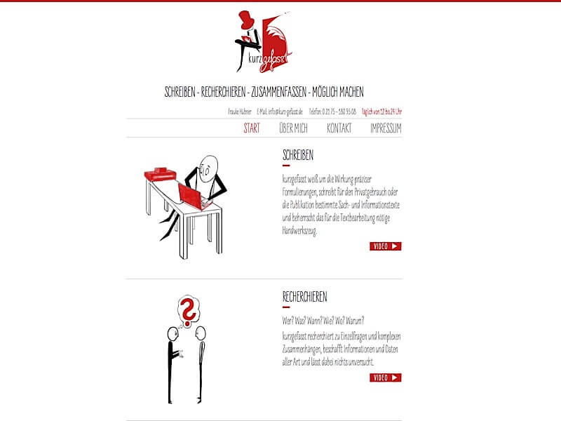 Neue Website von Taverna Symposion in Leichlingen